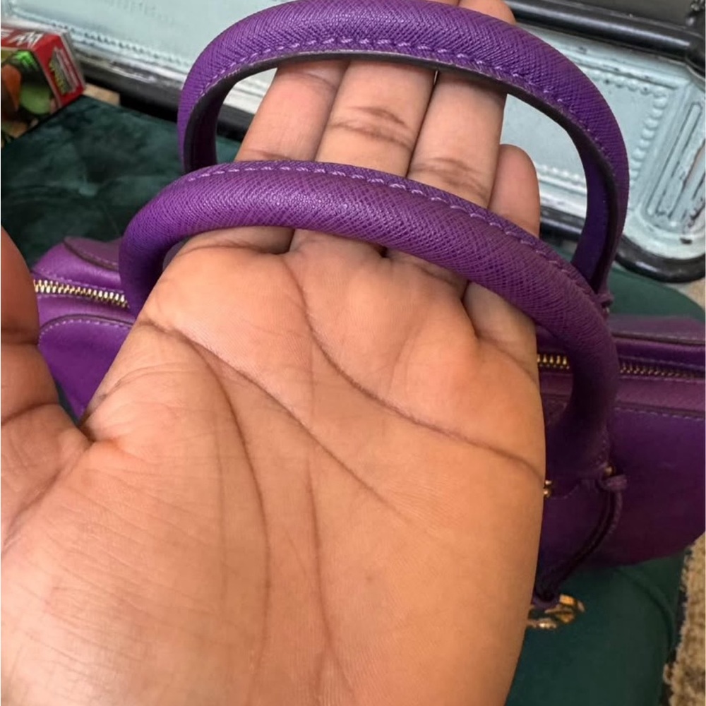 Michael Kors Vibrant Purple Satchel - Picture 4 of 5